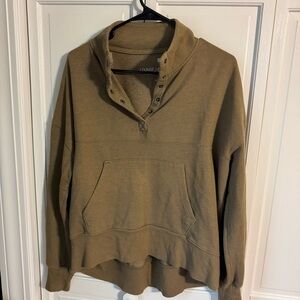 SO Women's Brown Cowl Neck Sweater